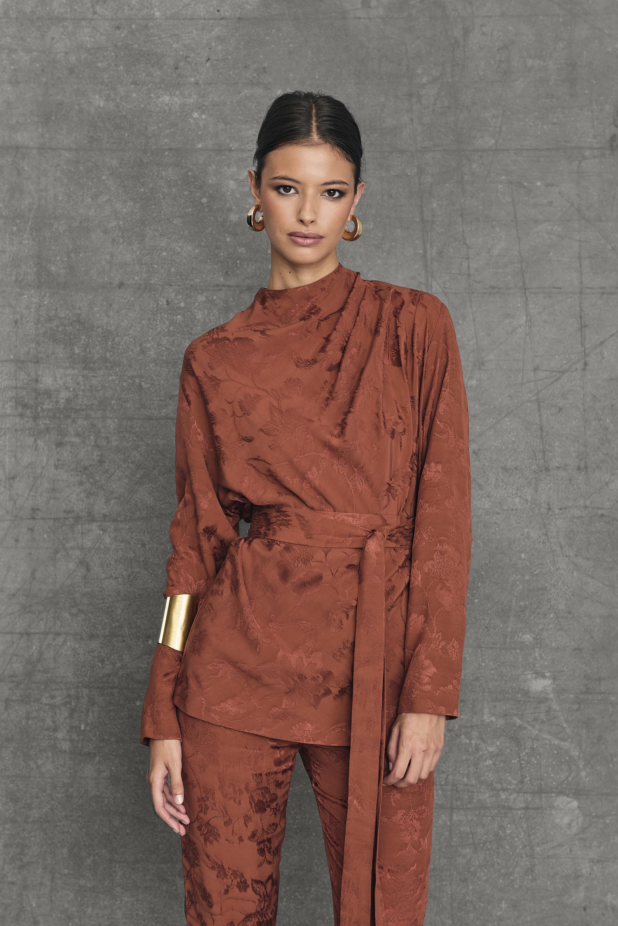 Blusa Chelsea Terracota