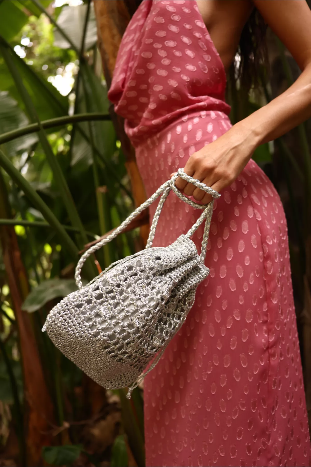 Bolso Saco Lusso Plata - Image 2