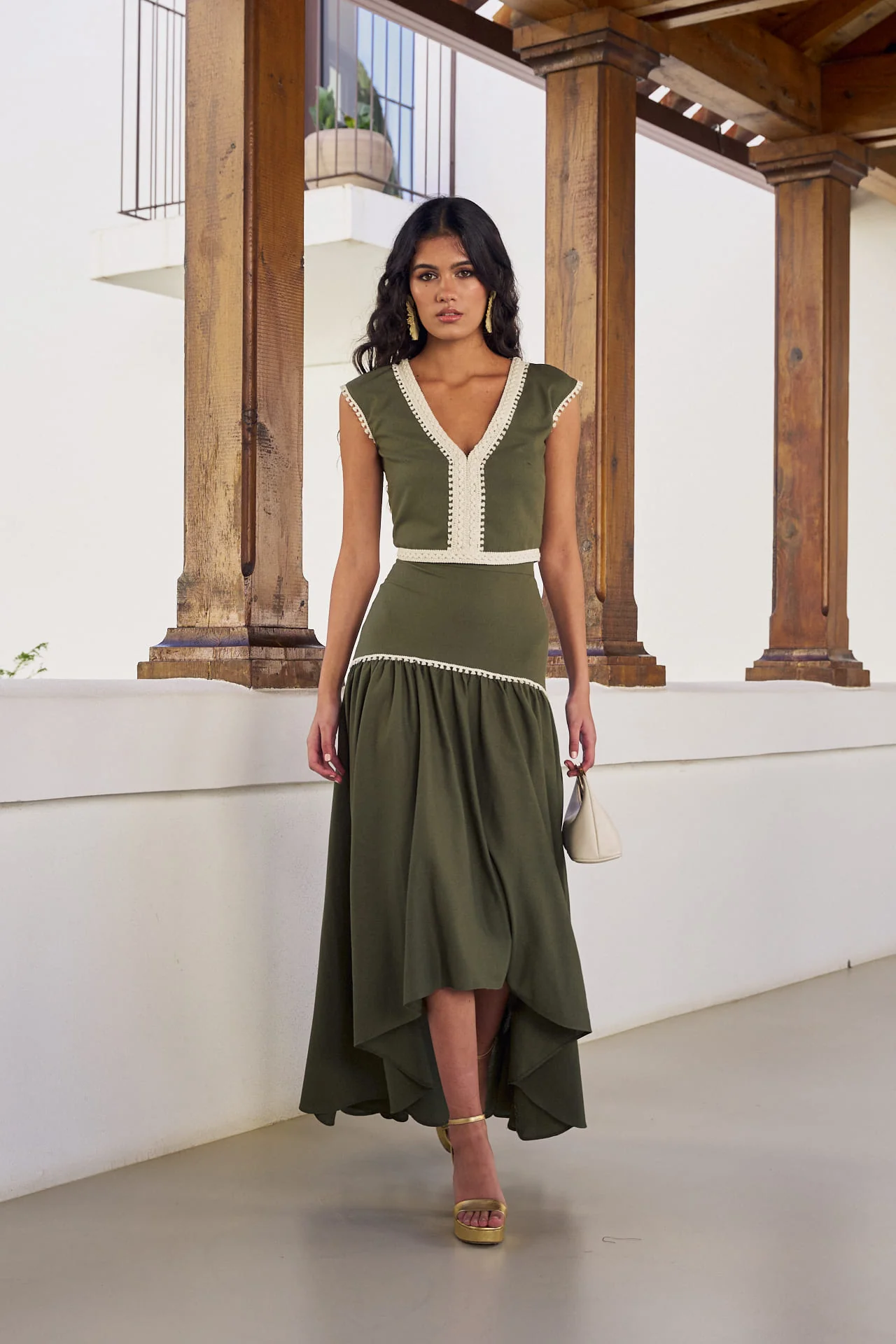 Falda Mambo Verde