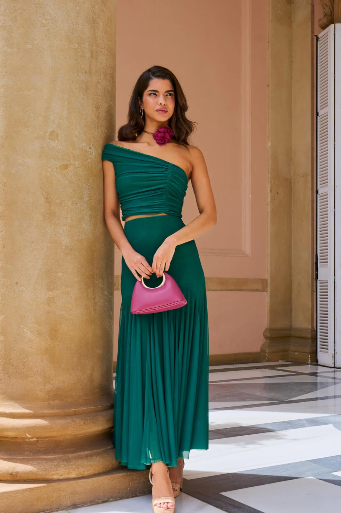 Falda Marisol Verde - Image 3