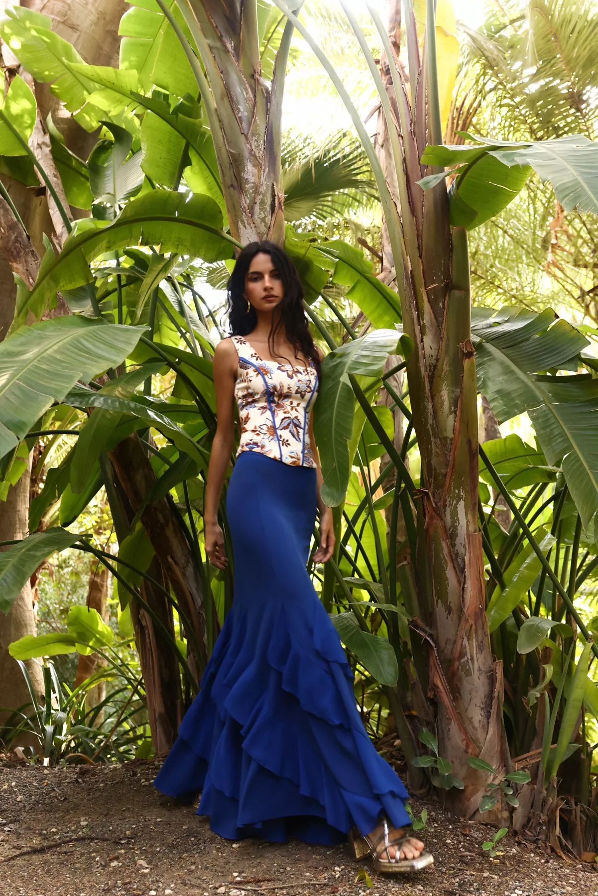 Falda Samara Azul