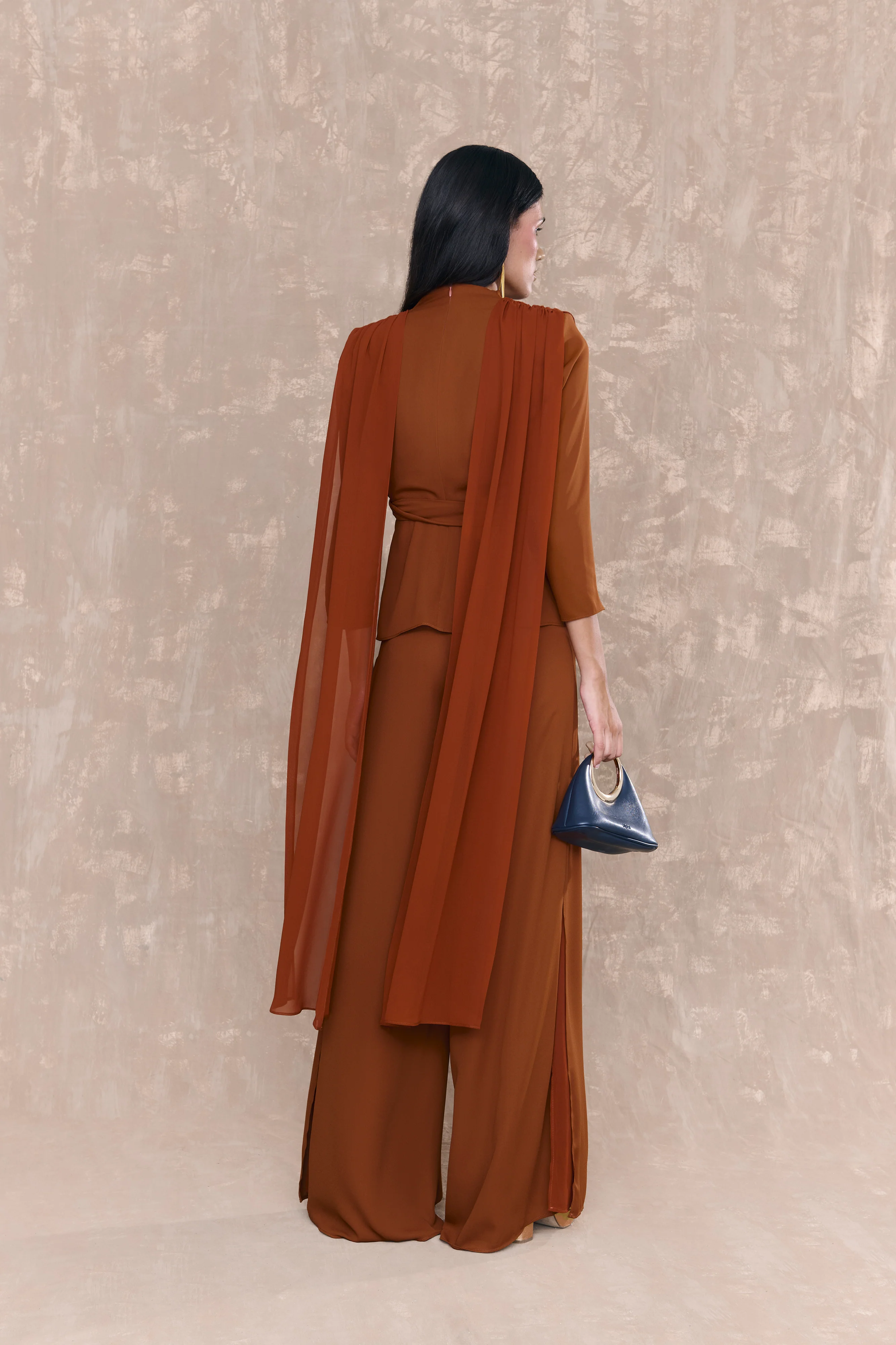 Pantalon Nina Marron - Image 2