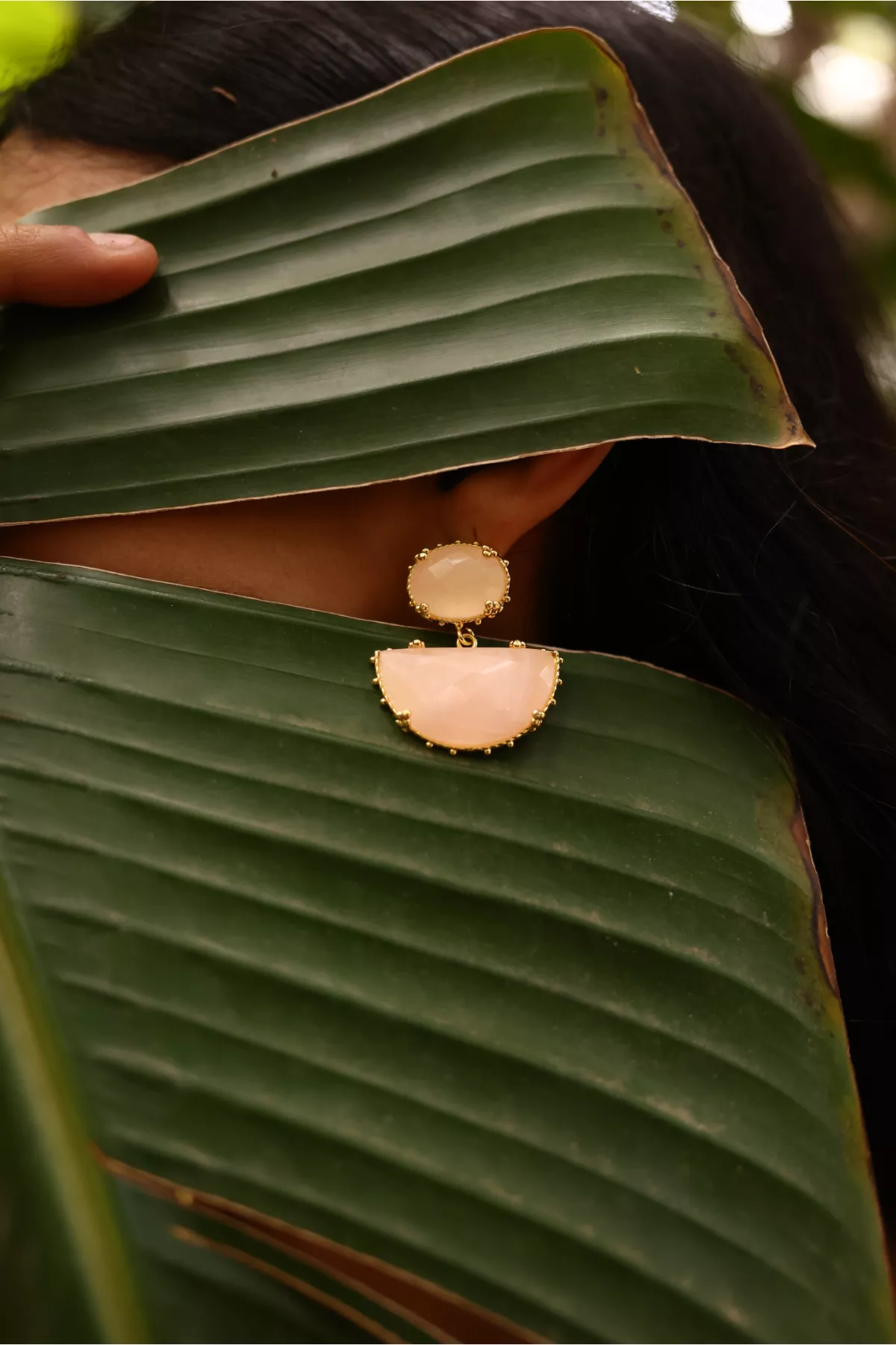 Pendientes Orla Rosa Nude - Image 2