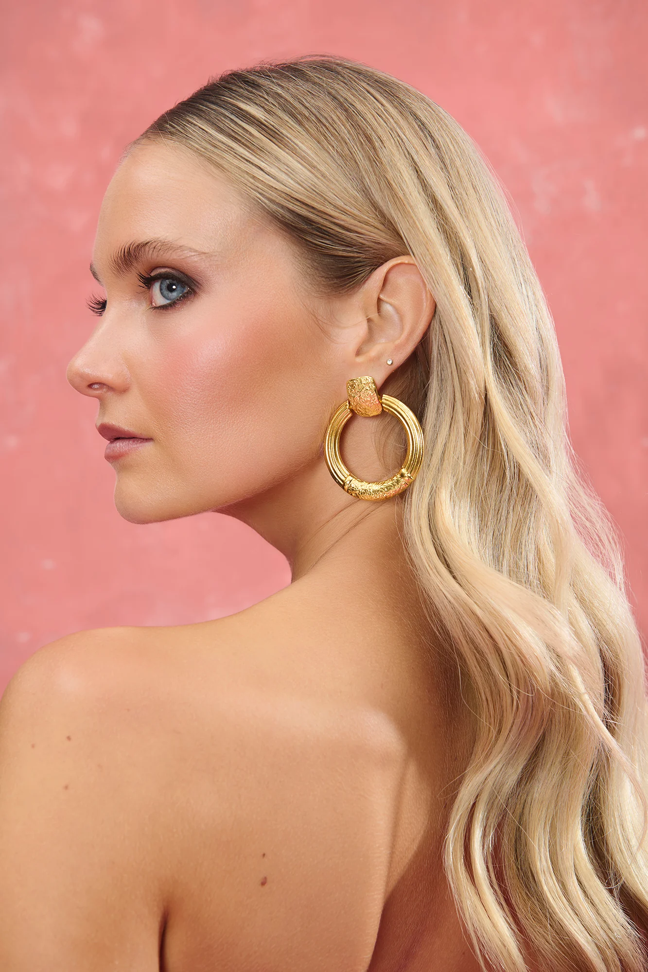 Pendientes Pomo Dorado