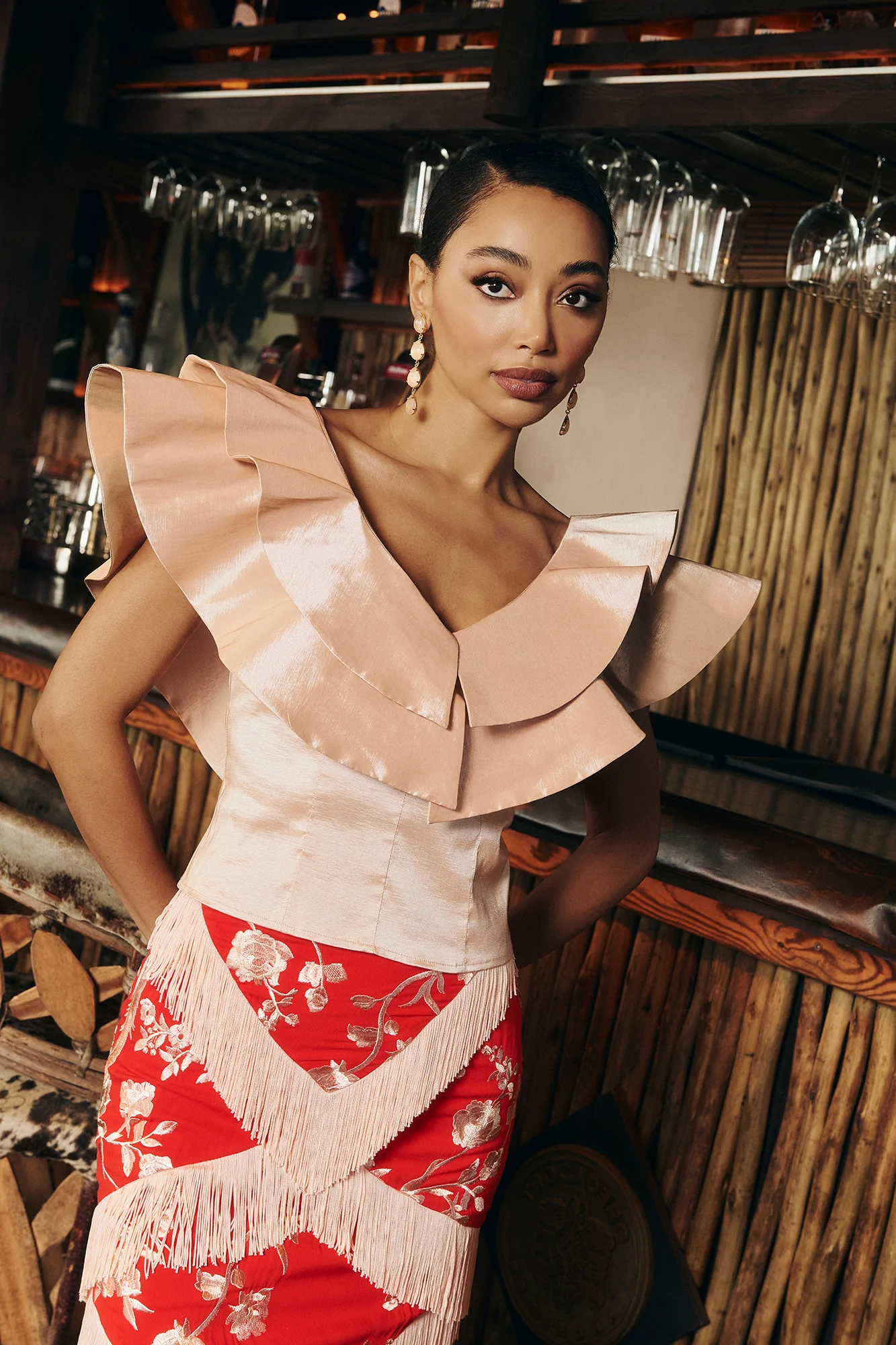 Top Azucena Beige