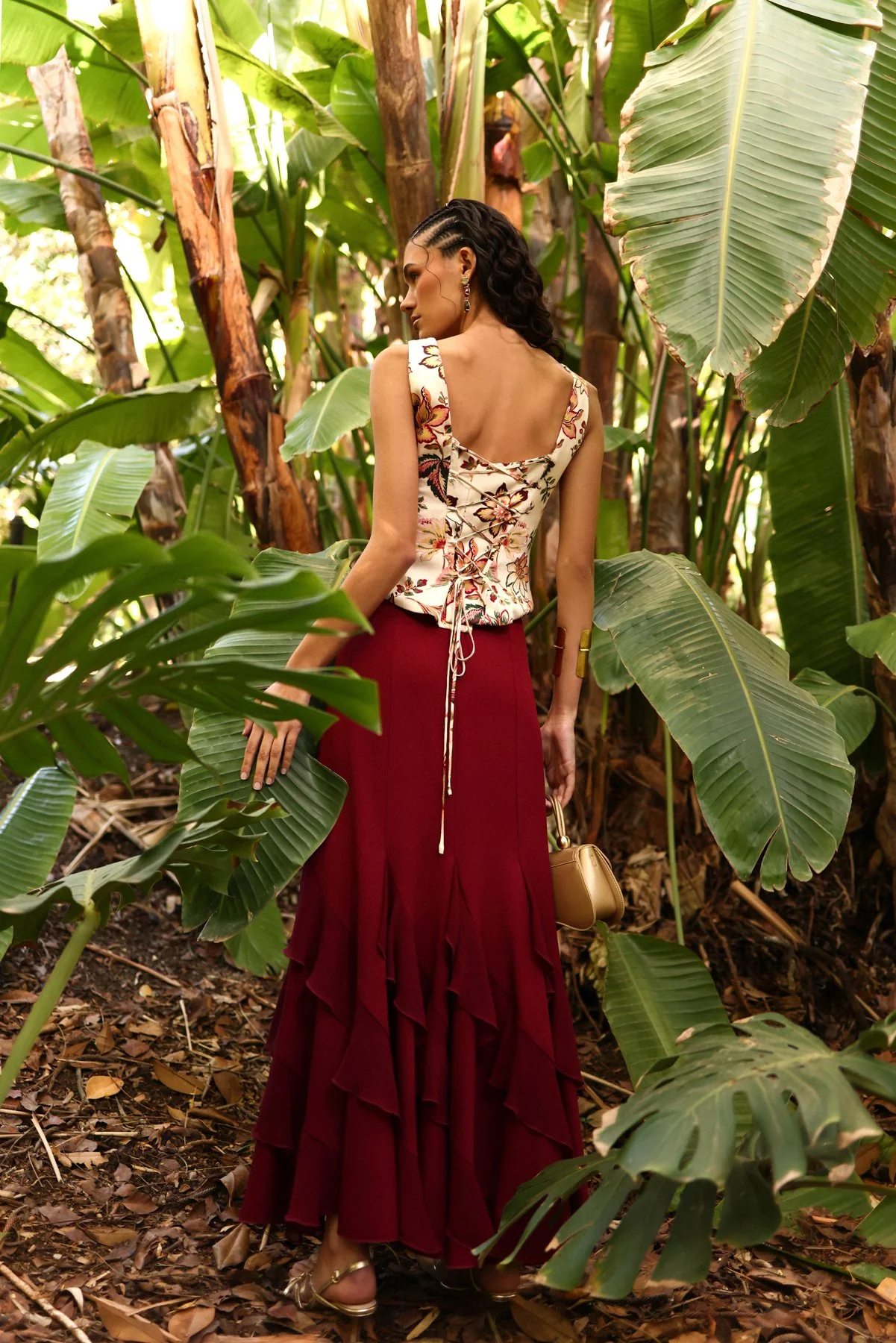Top Samara Estampado Granate - Image 2