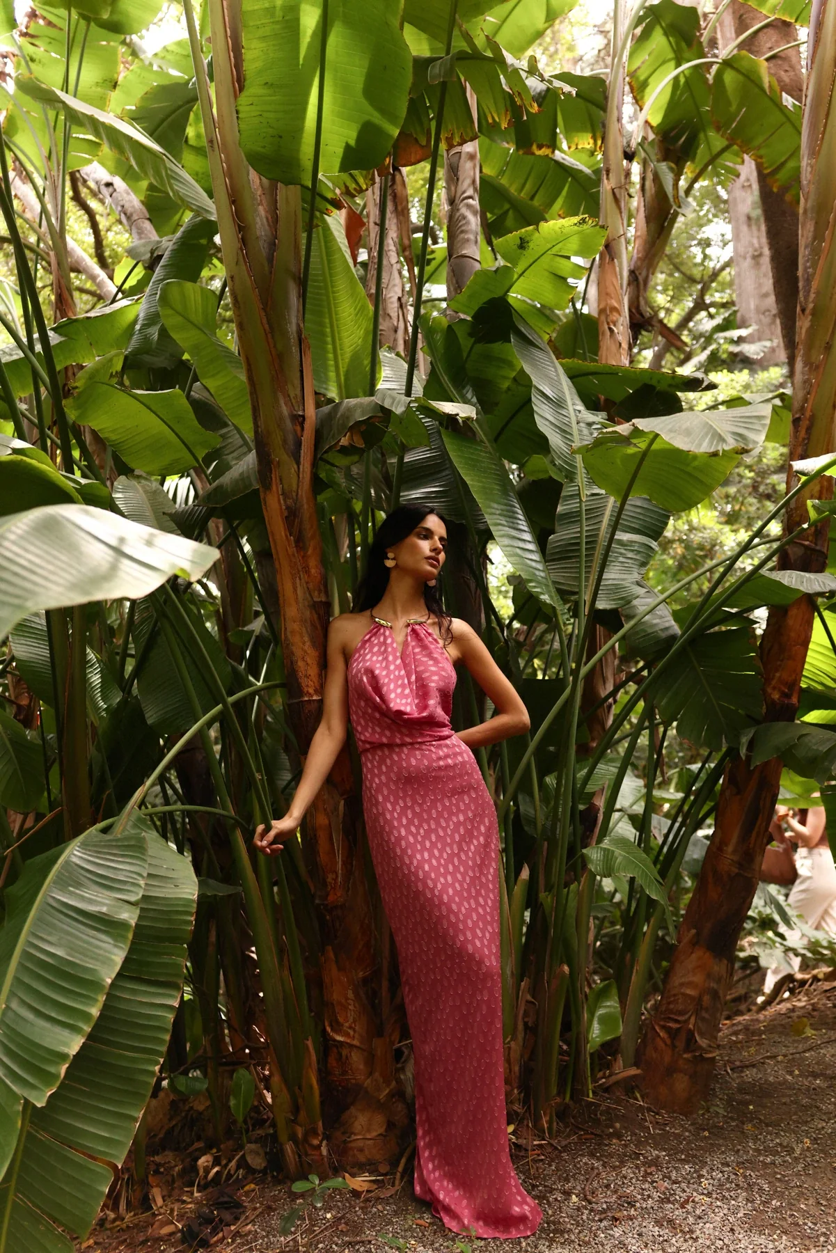 Vestido Alheli Rosa