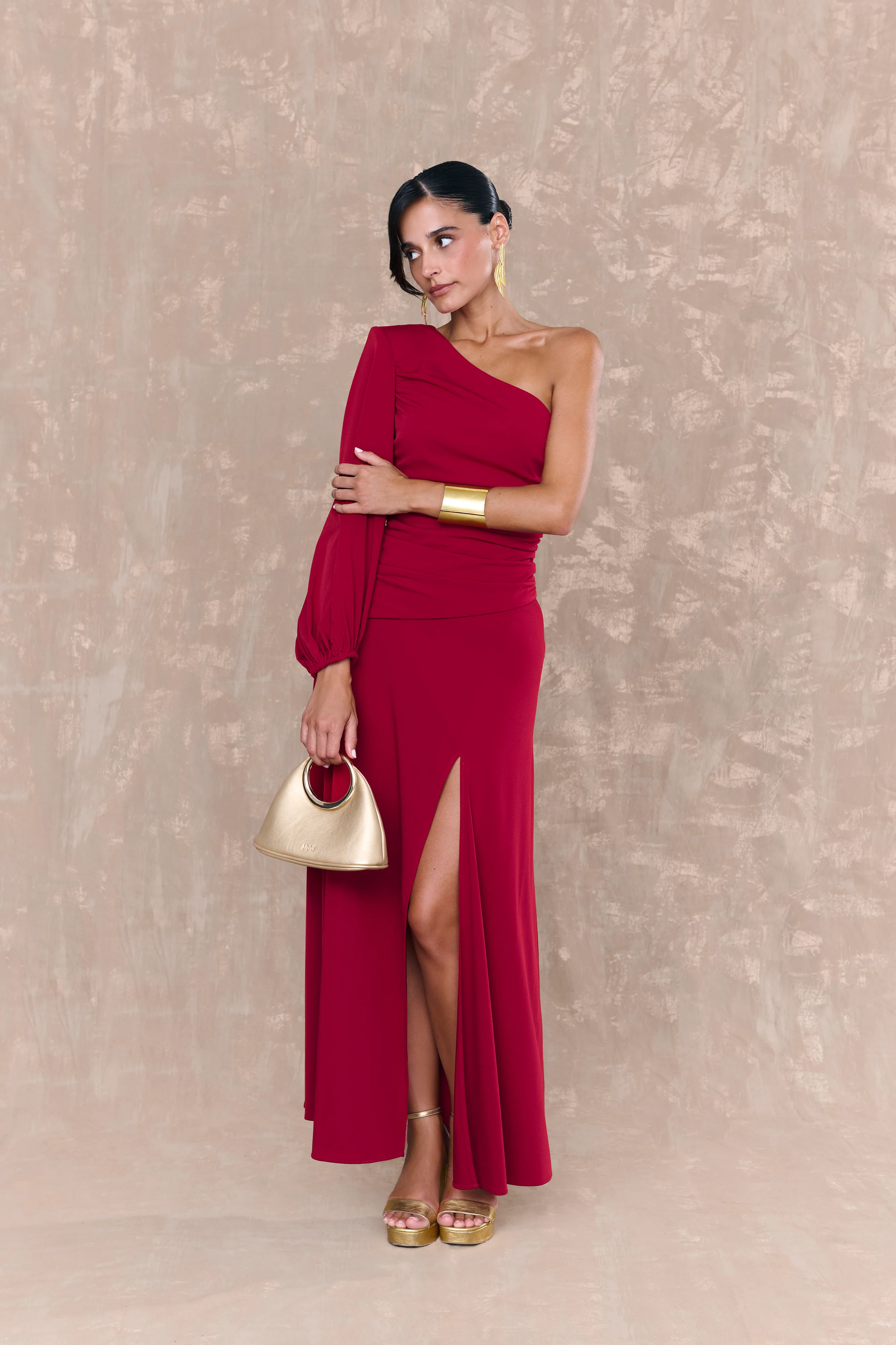 Vestido Elva Rojo