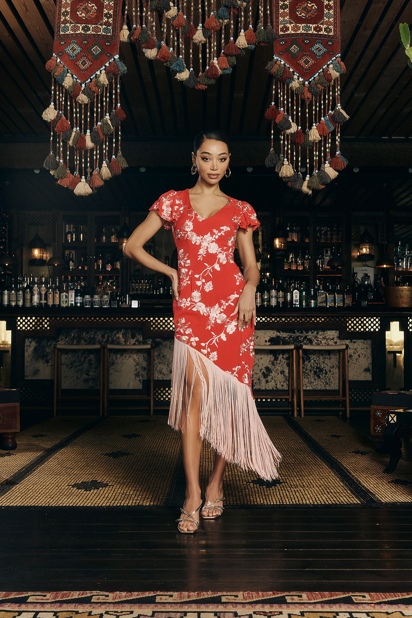 Vestido Manila Rojo