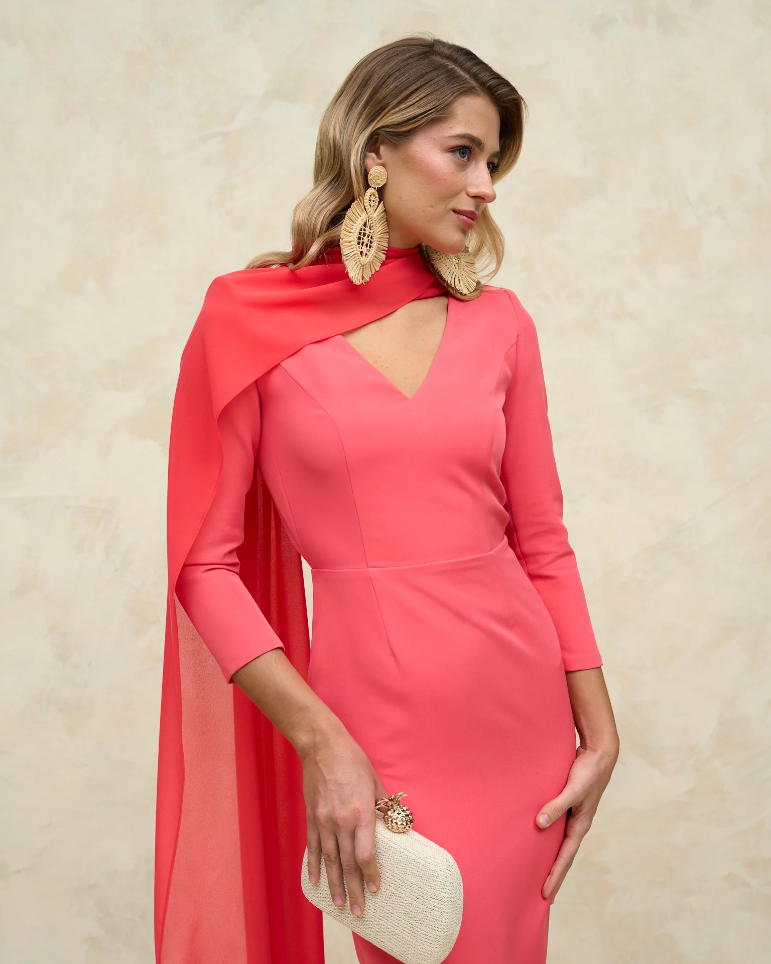 Vestido Marina Coral - Image 3
