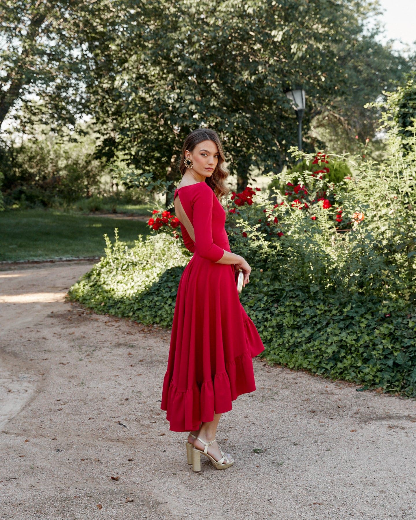 Vestido París Rojo - Image 3