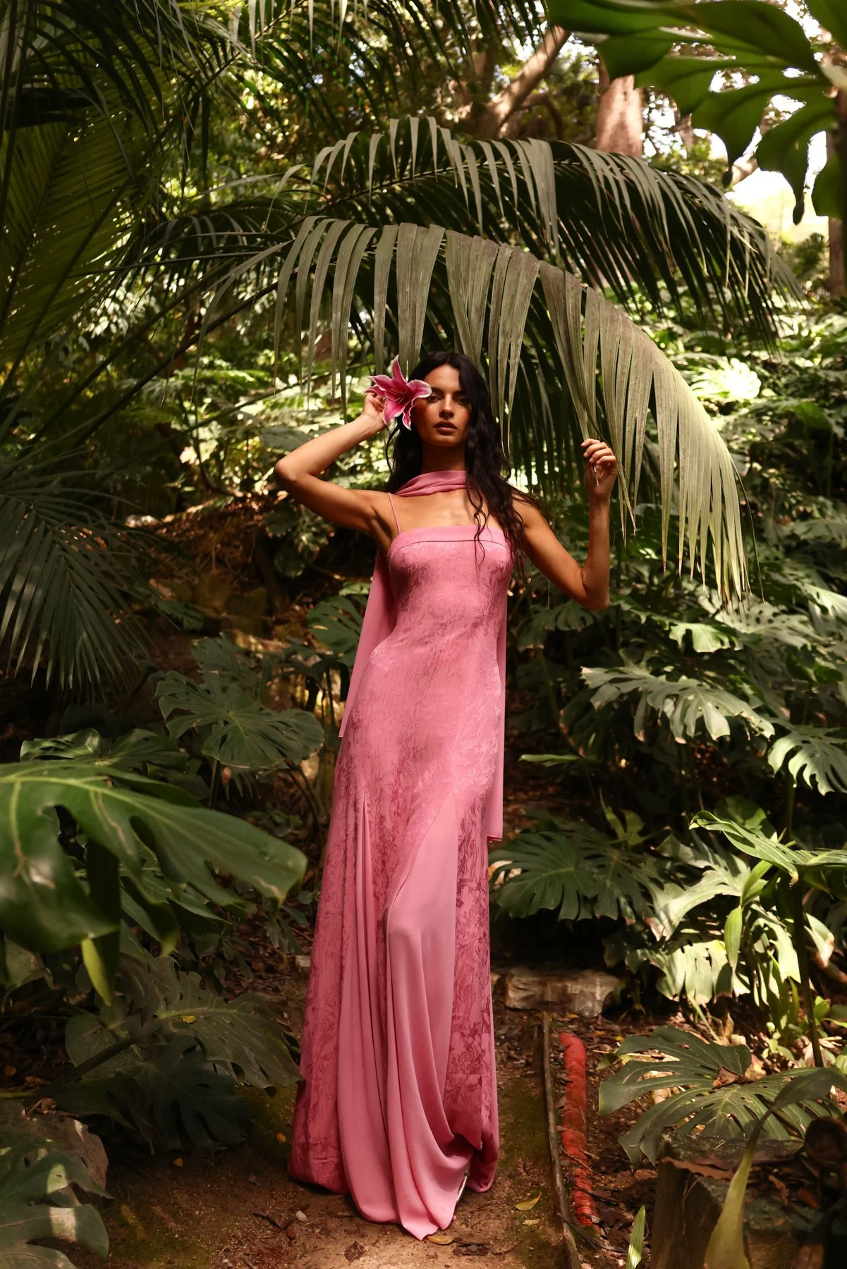 Vestido Tempo Rosa